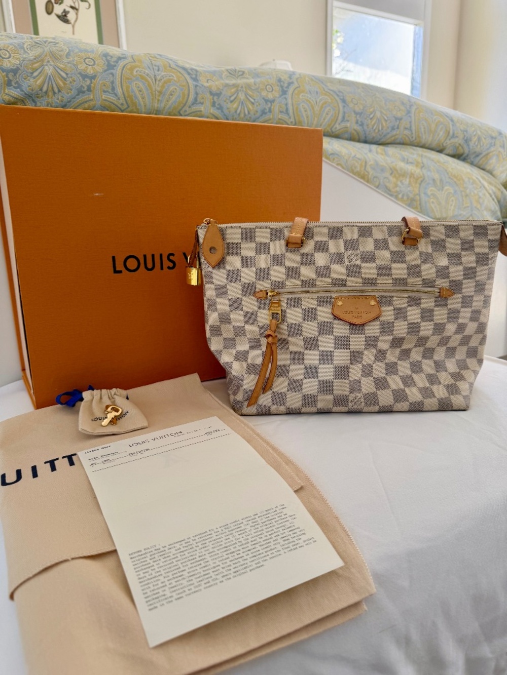 Louis Vuitton Iena PM Damier Azur